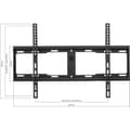 Miniatyrbillede 3 af 6: ONE FOR ALL WM4611 Vægbeslag til skærme fra 81 til 229 cm (32 til 90) - Maks. vægt: 100 kg