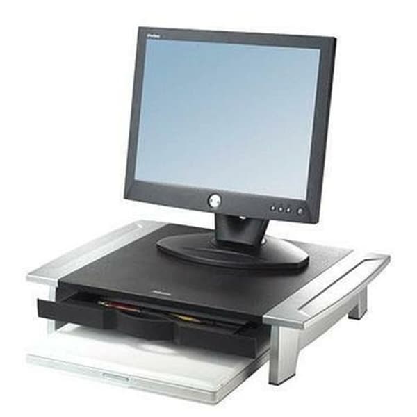 Upphöjare Fellowes Office Suites Monitor Silvrig Svart 2 antal