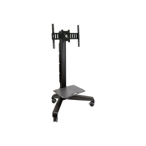 Vagn Ergotron Neo-Flex Mobile MediaCenter LD för LCD-skärm svart 27"-55" med VESA monteringsgränssnitt