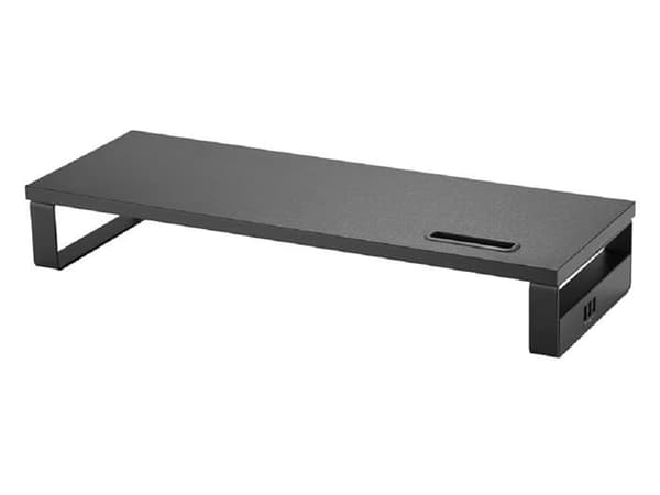 TV-fäste - tv-stöd - väggfäste för tv-utrustning - 650881 - Monitortischerhöhung bis 15kg med 3x USB2.0-portar sw