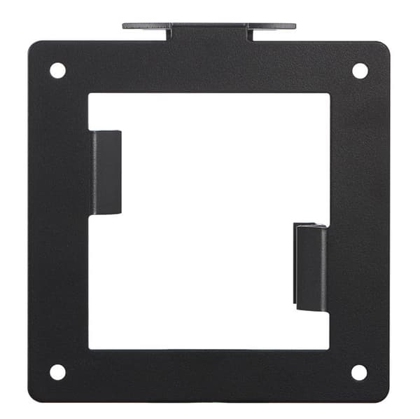 Monteringskomponent - PHILIPS - BS6B2234B - Adapterplatta - Texturerad svart - 100x100 mm