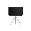 Miniatyrbild 1 av 4: Stöd TV Universell - One For All - Stativ - 32-65 Tum - Massivt Trä - Krom