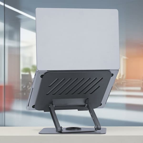 Laptopstöd T'NB iClick Metall Innovativ och funktionell 360° rotation