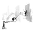 Miniatyrbillede 1 af 3: Ergotron LX bordmonteret LCD-arm poleret/32" sort/hvid VESA MIS-D