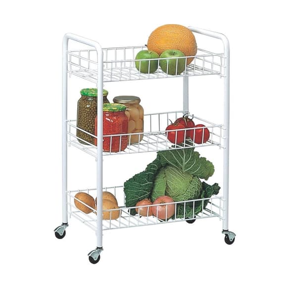 RAYEN Multifunktionell vagn med 3 hyllor