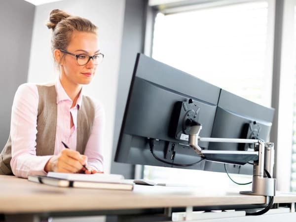 Novus CLU DUO C svart med bordsmontering