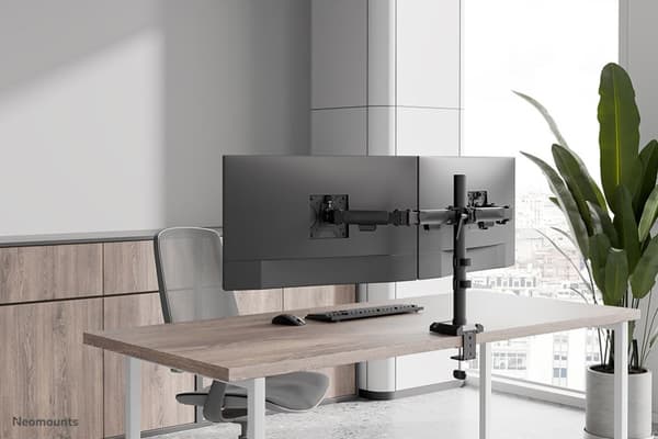 Skærmbordbeslag 10-32"/Dobbelt DS60-600BL2 NEOMOUNTS