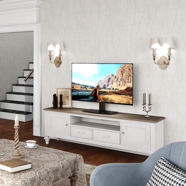 Techly ICA-LCD S07L TV-fäste/-stativ 165,1 cm (65 tum) Svart