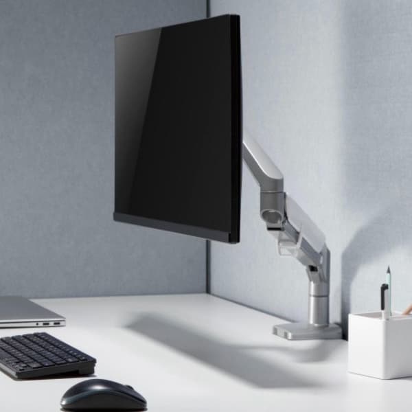 Techly ICA-LCD 441 skärmfäste / stativ 81,3 cm (32 tum) skrivbord grå