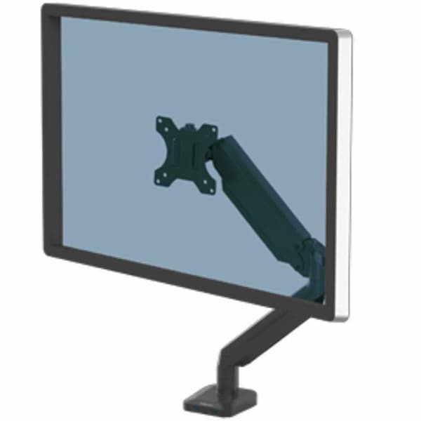 Skærm bord støtte Fellowes 8043301 30" Sort