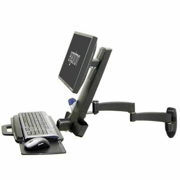 TV-holder Ergotron 45-230-200 24" 8 kg Sort