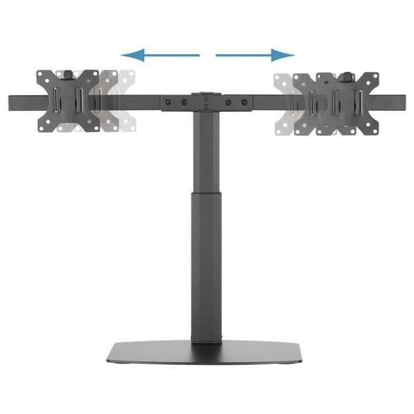 Stödskärm - TooQ - DB1727TN-B - Aktie - 6 kg - 43,2-68,6 cm - Svart