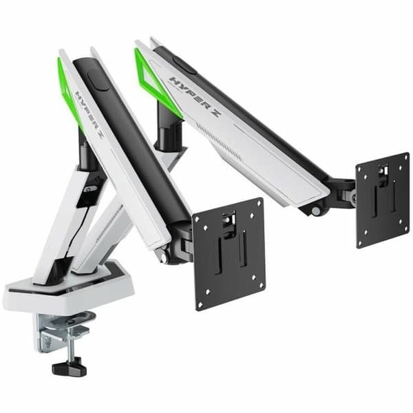 Näytön pöytätuki Aisens DT38TSR-345 17" musta, Valkoinen