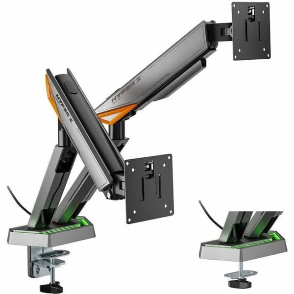 Näytön pöytätuki Aisens DT38TSRRGB-349 17"