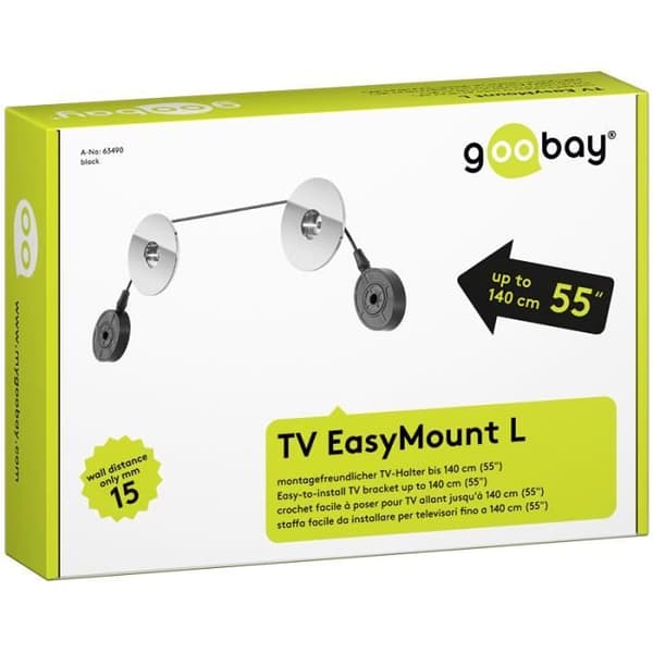 TV Väggfäste - Ej specificerat - Ultra Flat - VESA 14,5 mm - Metall - 32-55 tum