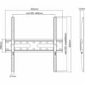 Miniatyrbillede 5 af 6: TV-holder STELL SHO 4210