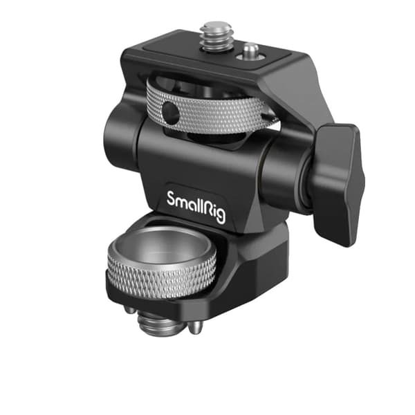Monitorbeslag, drej- og vippejusterbart, koldskofæste, 1/4"-20 skrue,ARRI beslag
