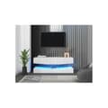 Miniatyrbild 6 av 6: TV-möbel med LED-belysning Väggmonterat TV-möbel Flytande TV-möbel Underhållningskonsol