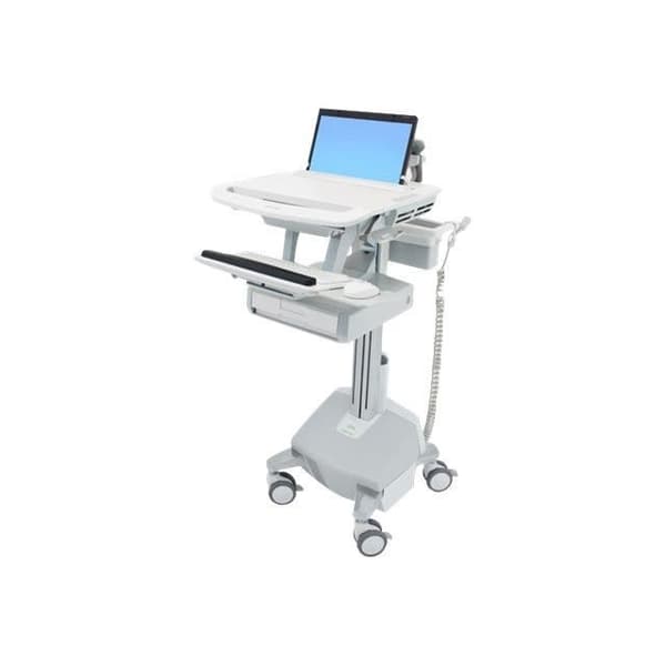 Ergotron bärbar datorvagn - tangentbord - mus (öppen arkitektur) medicinsk aluminium, stål z-SV44-1112-2