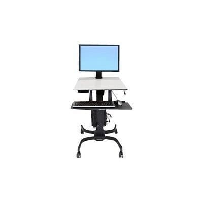 Ergotron WorkFit-C Enkel HD Sitt-Stå Arbetsstation