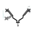 Miniatyrbillede 3 af 7: TV-holder TooQ DB1434TNR-B 13" 20 kg