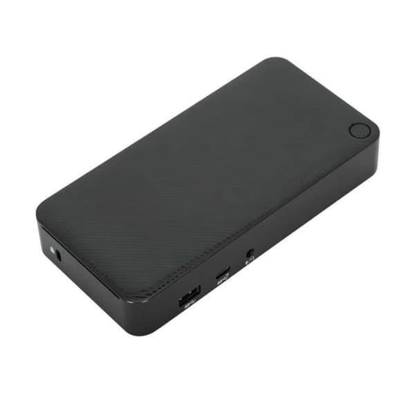 Targus, Universal Docking Station, DisplayLink USB-C med 65 W strømforsyning