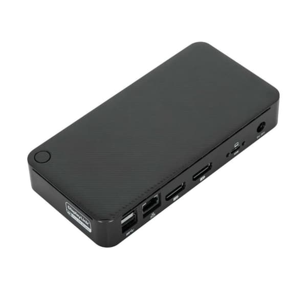Targus, Universal Docking Station, DisplayLink USB-C med 65 W strømforsyning