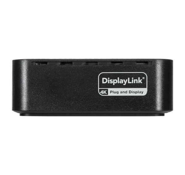 Targus, Universal Docking Station, DisplayLink USB-C med 65 W strømforsyning