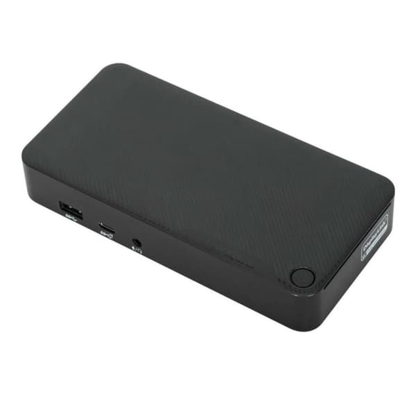 Targus, Universal Docking Station, DisplayLink USB-C med 65 W strømforsyning