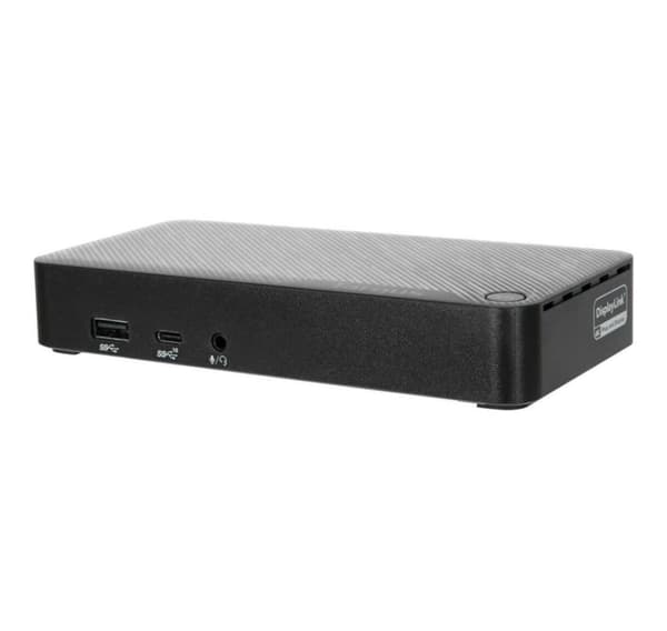 Targus, Universal Docking Station, DisplayLink USB-C med 65 W strømforsyning