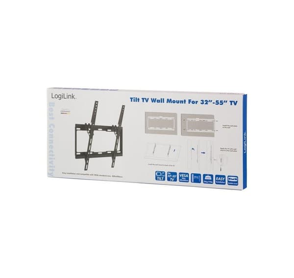 Logilink BP0012 TV Vægmontering, 32–55", hældning -14°, 25 mm