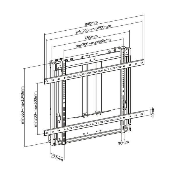 TV-Montering Aisens WT100HA-353 70" 100"