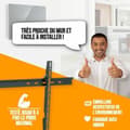 Miniatyrbillede 3 af 6: TV-holder Nanook Tilting 65" 40"