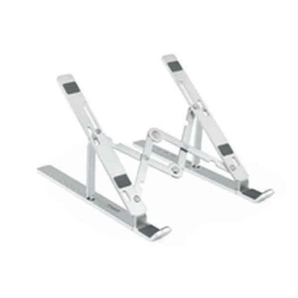 Vikbart och justerbart stativ för bärbar dator TooQ TQLRS0033-AL 11" - 15" Silikon Aluminium Silver