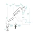 Miniatyrbillede 7 af 7: TV-holder TooQ DB1334TNR-B 13" 10 kg