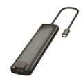 Miniatyrbild 1 av 3: USB-HUB Conceptronic 110515507101 Aluminium Grå 9-i-1