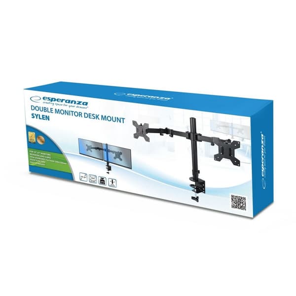Skærm bord støtte Esperanza ERW018 27"