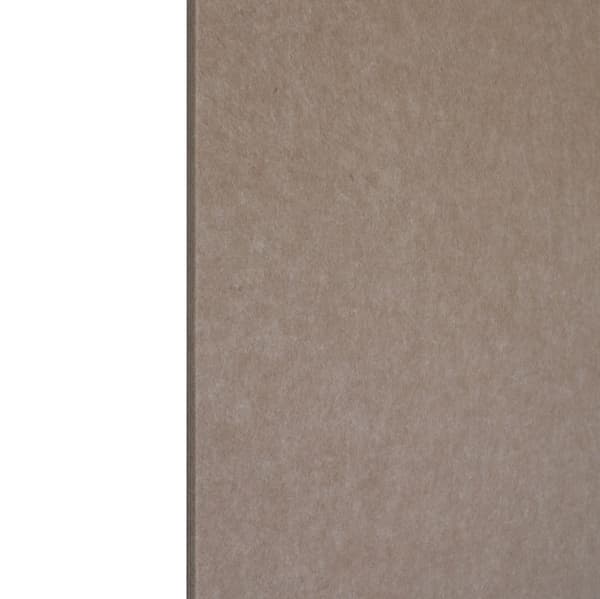 Akustisk väggpanel PET-filt - 100x100 cm - Taupe