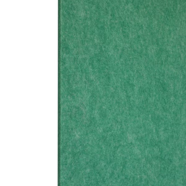 Akustisk vægpanel PET filt - 100x100 cm - Grøn