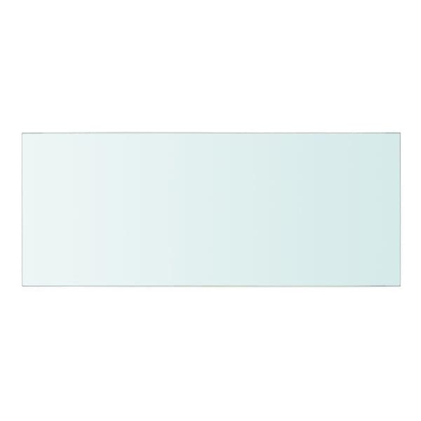 vidaXL Hyllplan glas genomskinlig 50x20 cm