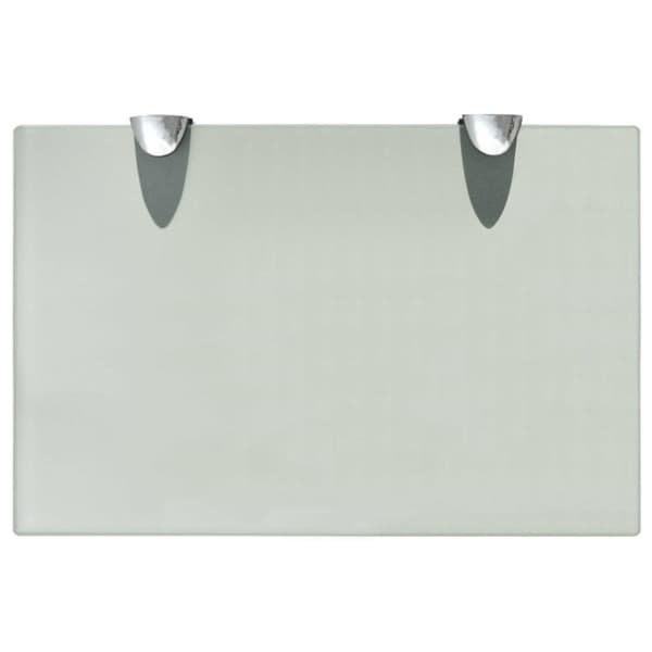 vidaXL Svävande hylla glas 30x20 cm 8 mm