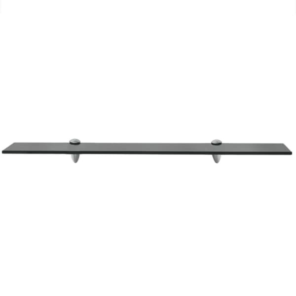 vidaXL Svävande hylla glas 70x10 cm 8 mm