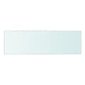 Miniatyrbilde 2 av 2: vidaXL Hyllepanel klart glass 50x15 cm