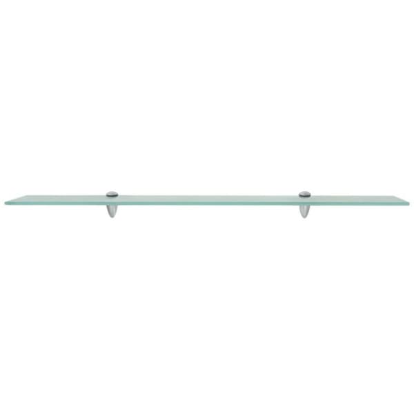 vidaXL Flytende hylle glass 90x10 cm 8 mm