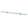 Miniatyrbilde 1 av 4: vidaXL Flytende hylle glass 90x10 cm 8 mm