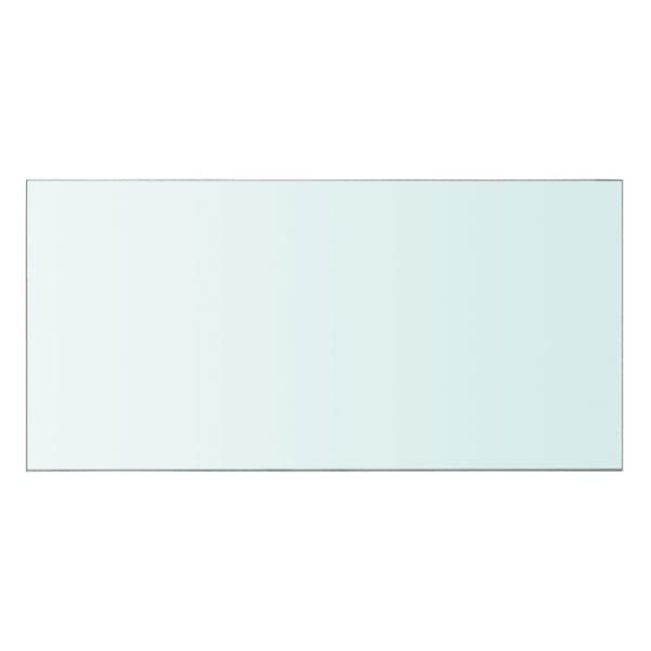 vidaXL Hyllepanel klart glass 60x30 cm