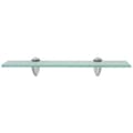 Miniatyrbilde 2 av 4: vidaXL Flytende hylle glass 40x10 cm 8 mm