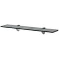 Miniatyrbilde 1 av 4: vidaXL Flytende hylle glass 60x10 cm 8 mm