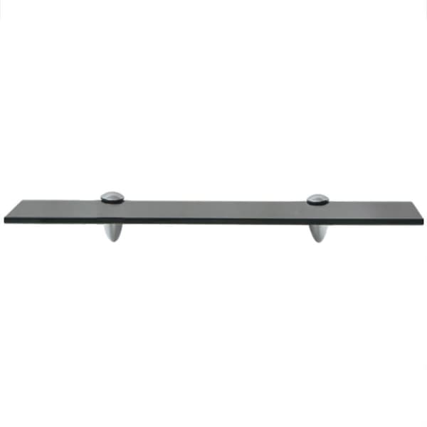 vidaXL Svävande hylla glas 50x10 cm 8 mm