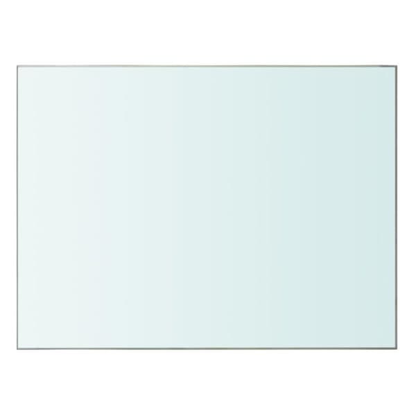 vidaXL Hyllplan glas genomskinlig 40x30 cm